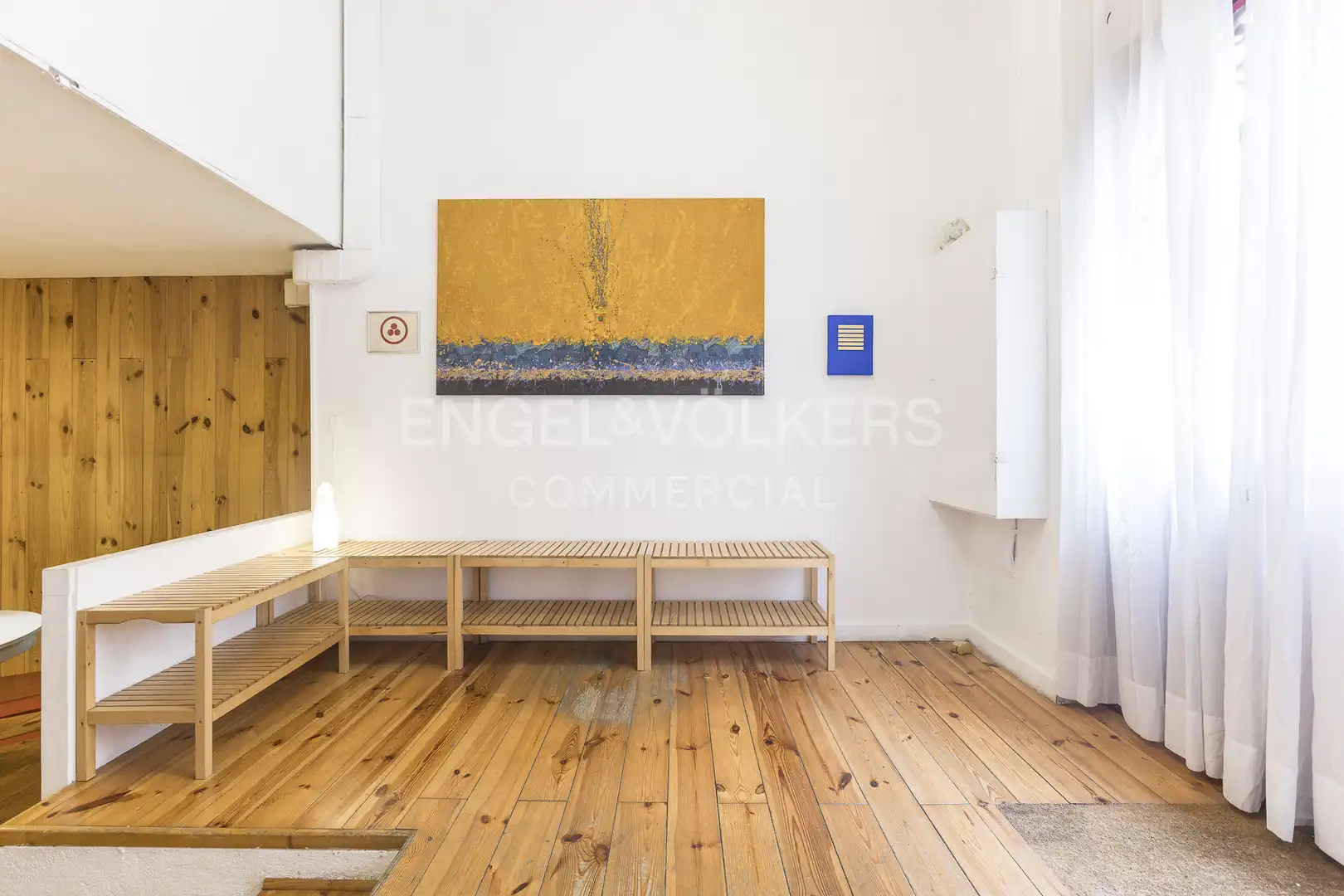Sala de estar de Local de alquiler en Gràcia