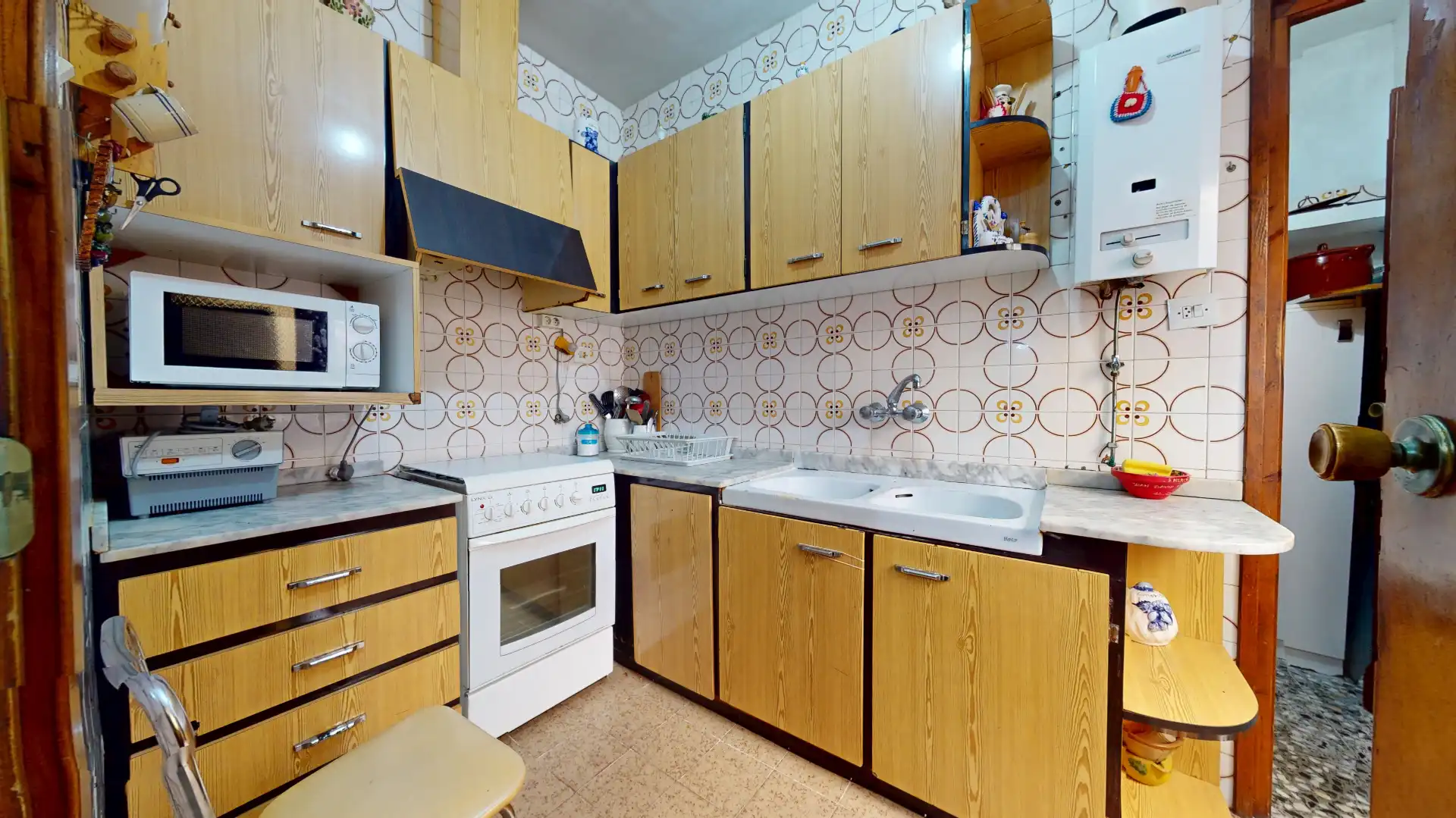 Cocina de Casa o chalet en venta en Campo de Mirra / El Camp de Mirra