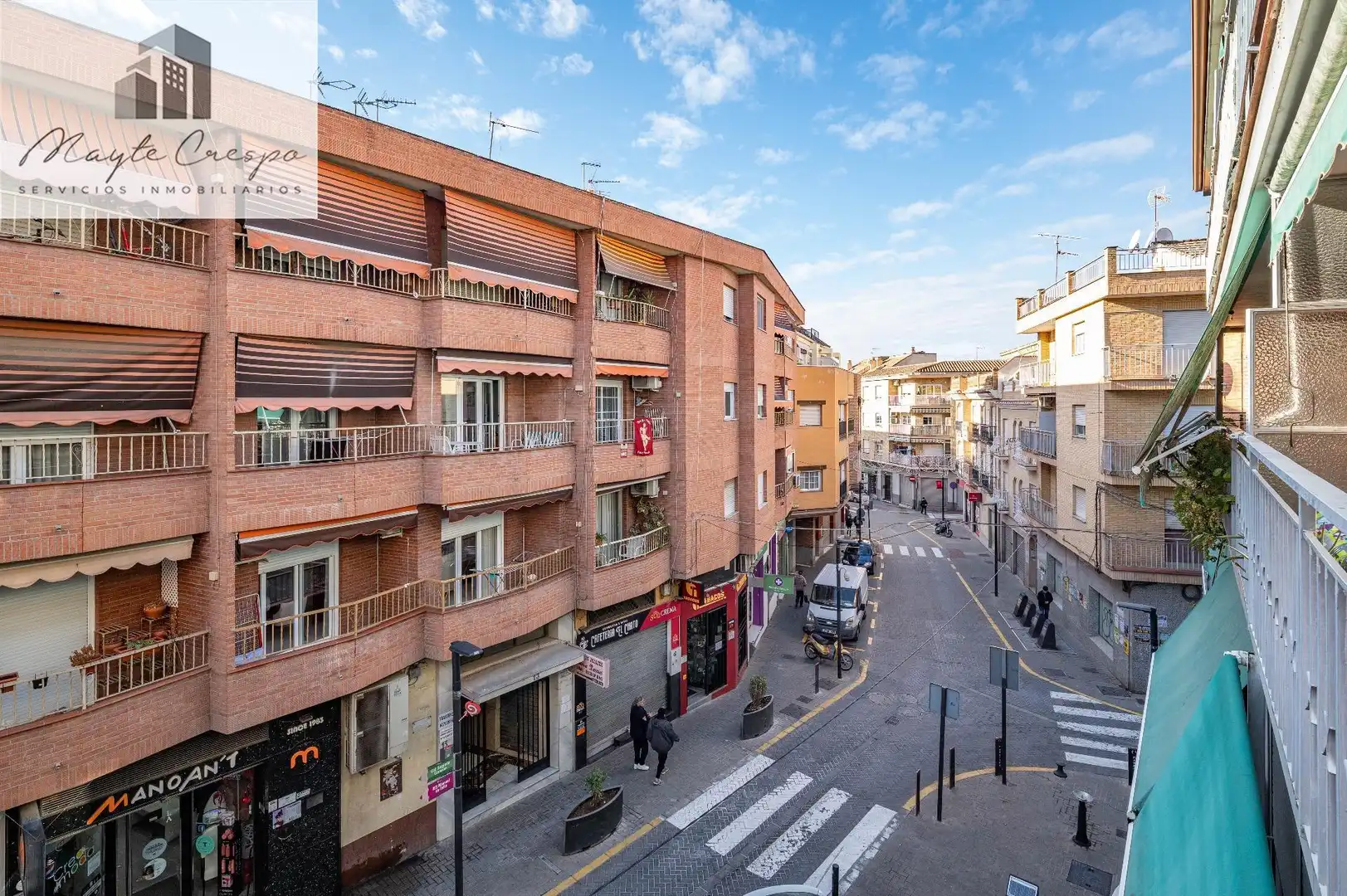 Vista exterior de Piso en venta en Maracena con Aire acondicionado, Amueblado y Balcón