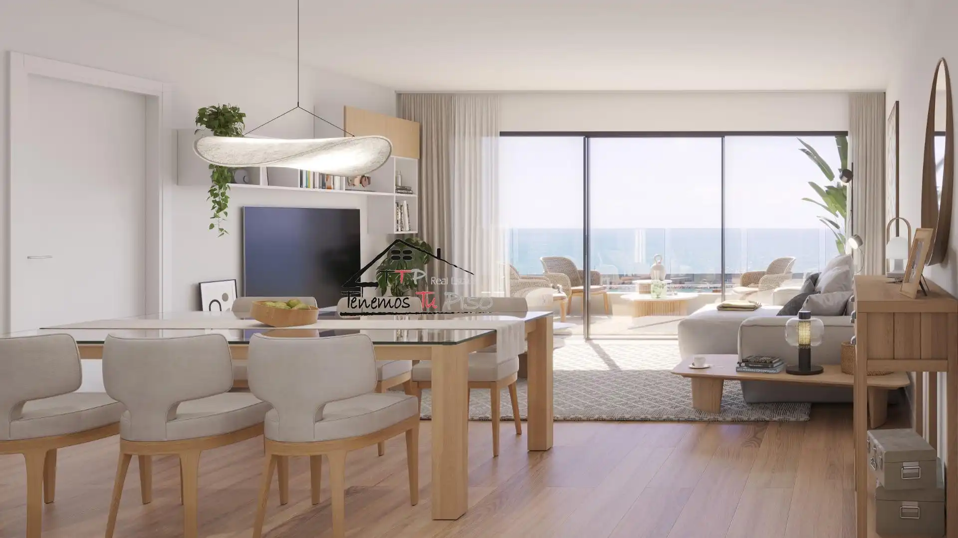 Living room of Flat for sale in Benicarló  with Air Conditioner, Heating and Private garden