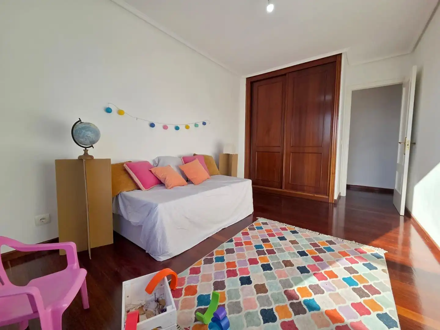 Schlafzimmer von Wohnung zum Verkauf in Santander mit Heizung, Privatgarten und Parkett