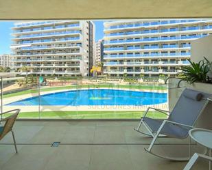 Piscina de Pis de lloguer en Alicante / Alacant amb Calefacció, Jardí privat i Terrassa