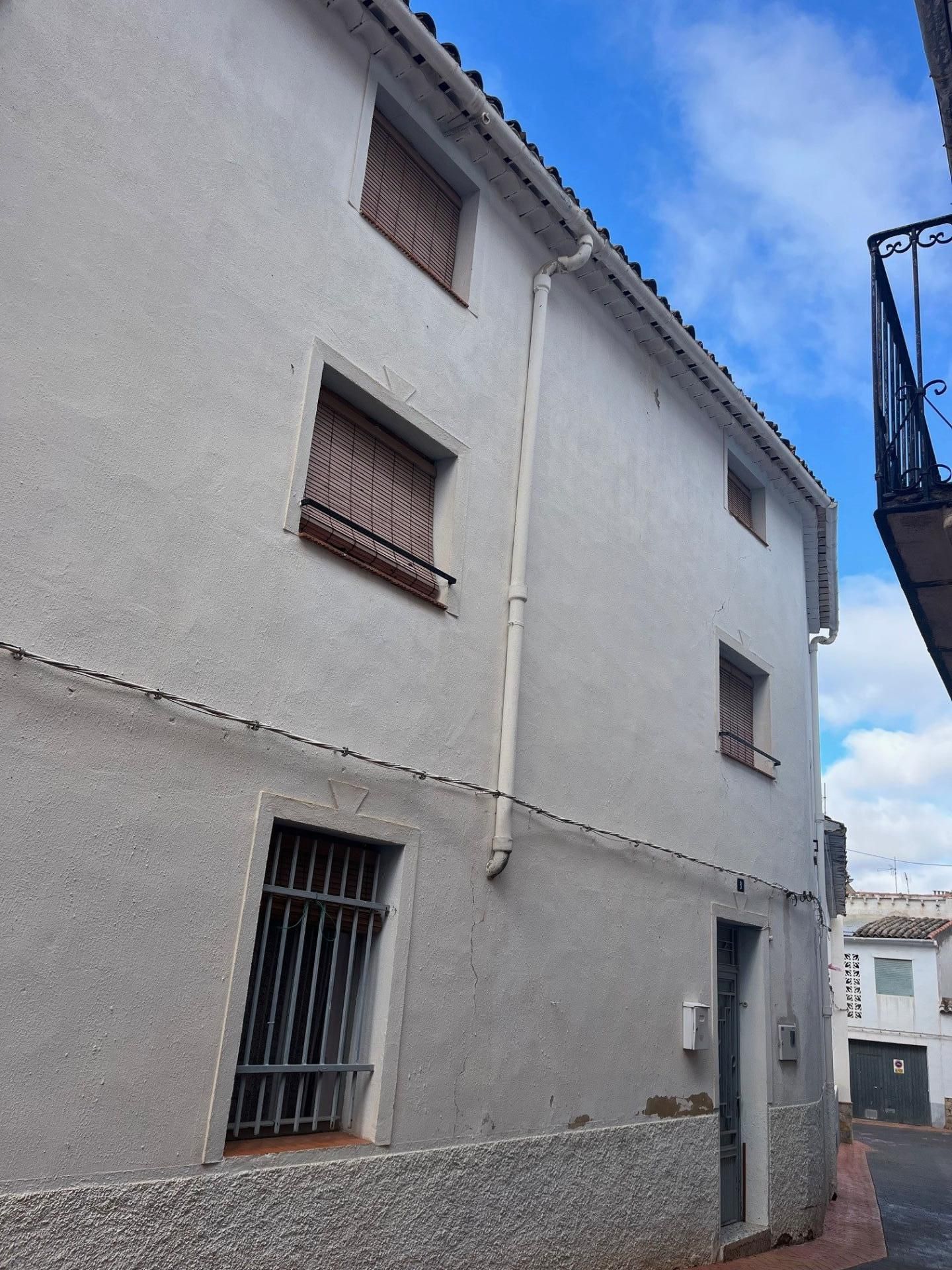 Exterior view of Single-family semi-detached for sale in Teresa de Cofrentes  with Heating