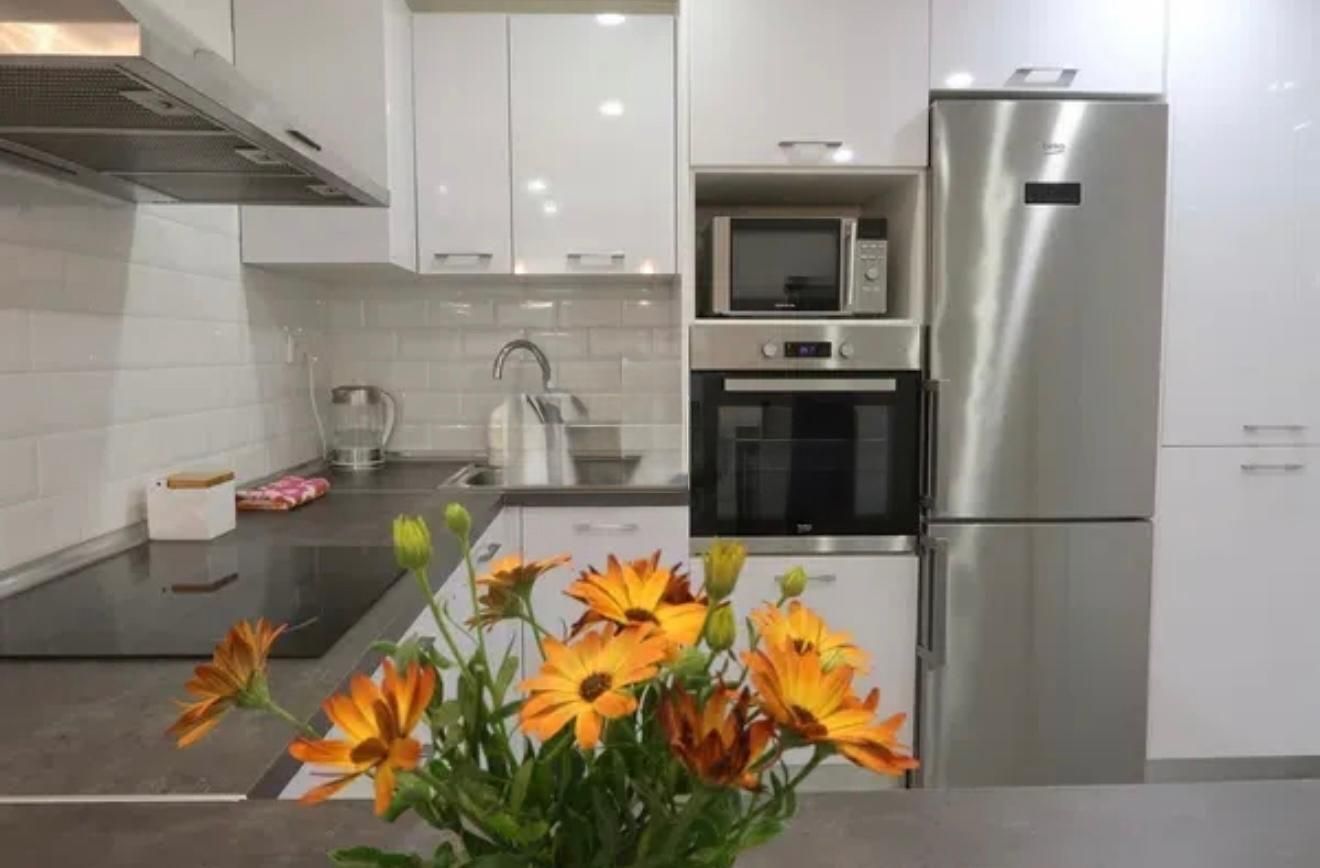 Küche von Wohnung zum Verkauf in  Murcia Capital mit Klimaanlage, Privatgarten und Parkett