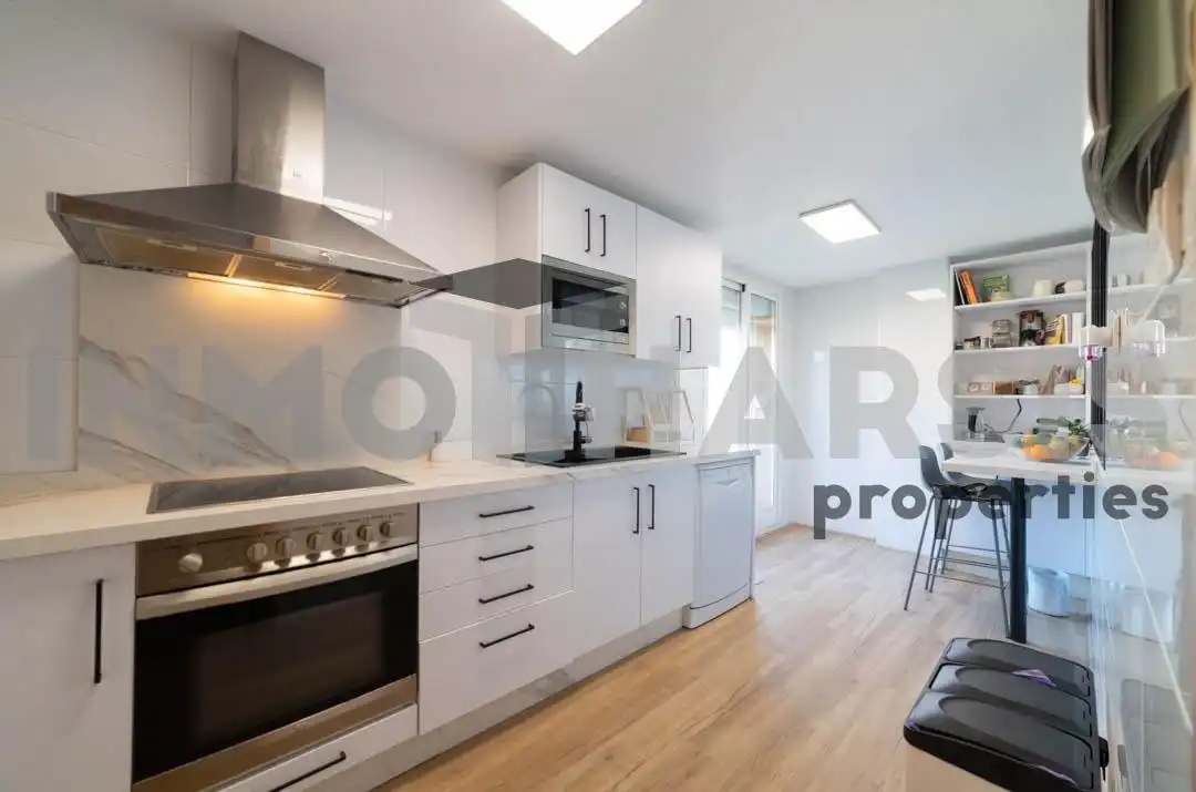 Kitchen of Attic for sale in Roquetas de Mar  with Air Conditioner, Heating and Private garden