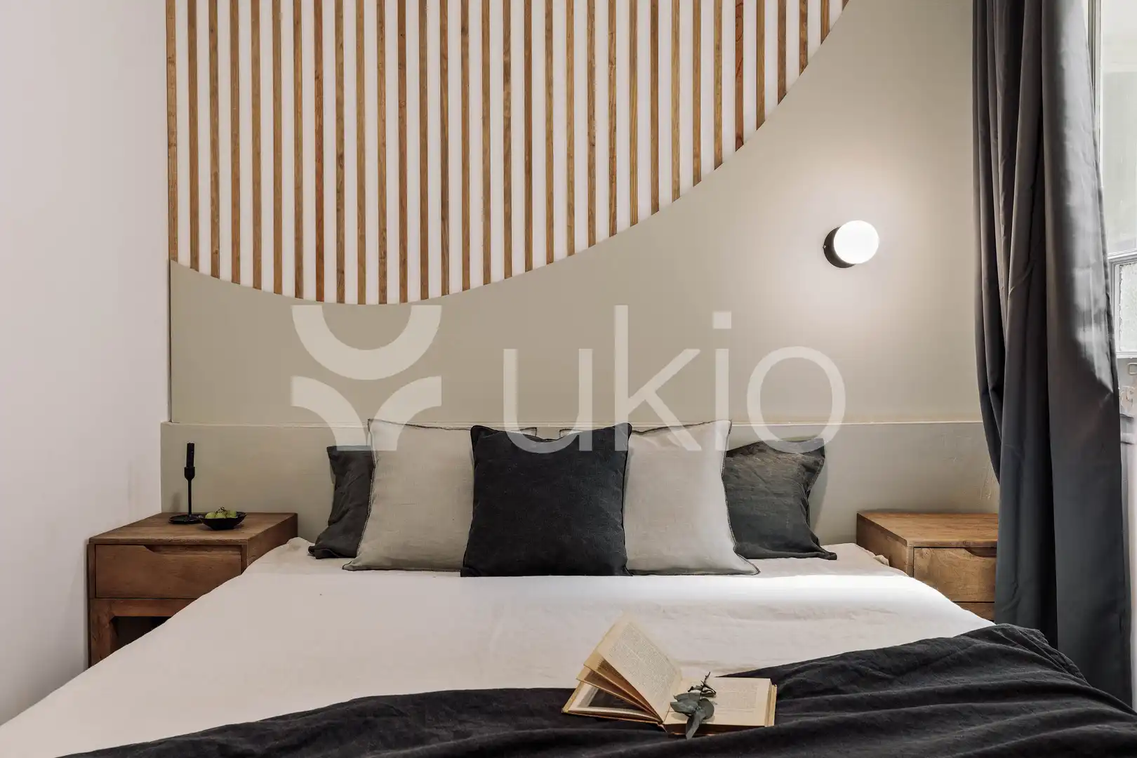 Habitación de Apartamento de alquiler en Barcelona con Aire acondicionado, Amueblado y Horno