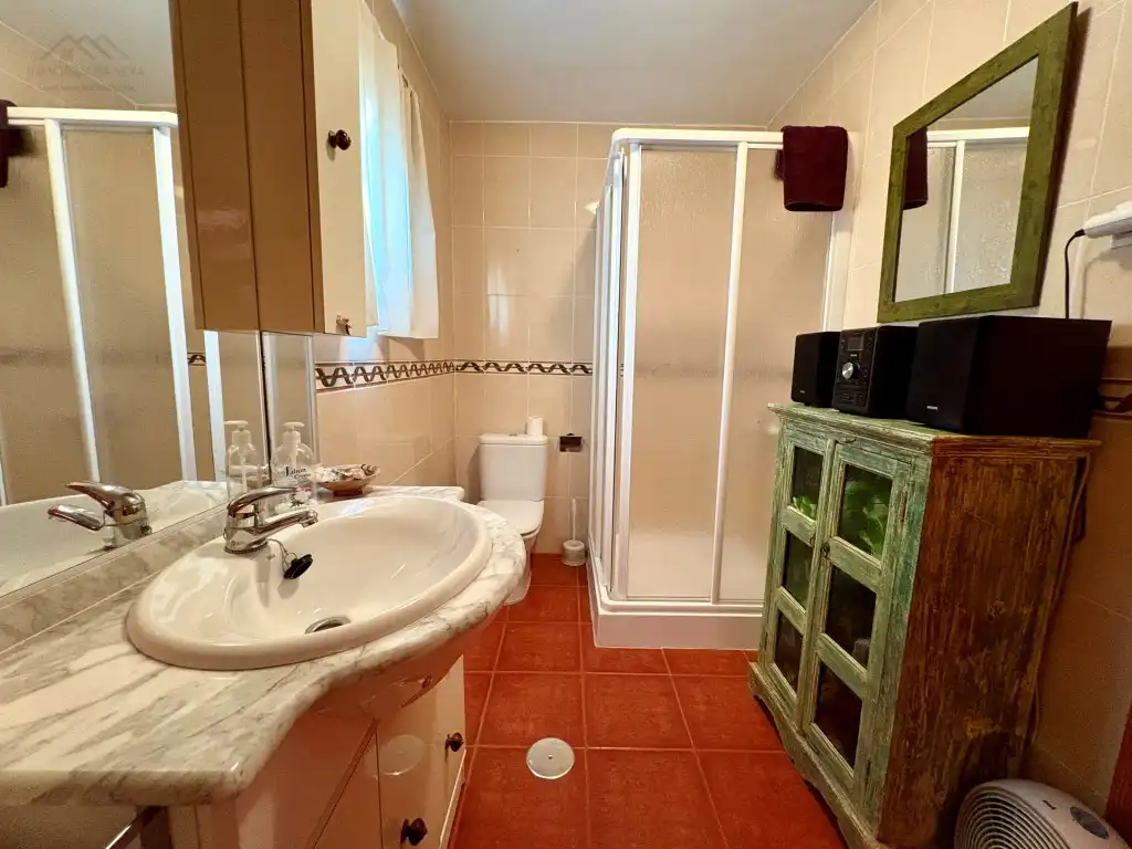 Bany de Casa o xalet de lloguer en Mazarrón amb Moblat, Rentadora i Microones