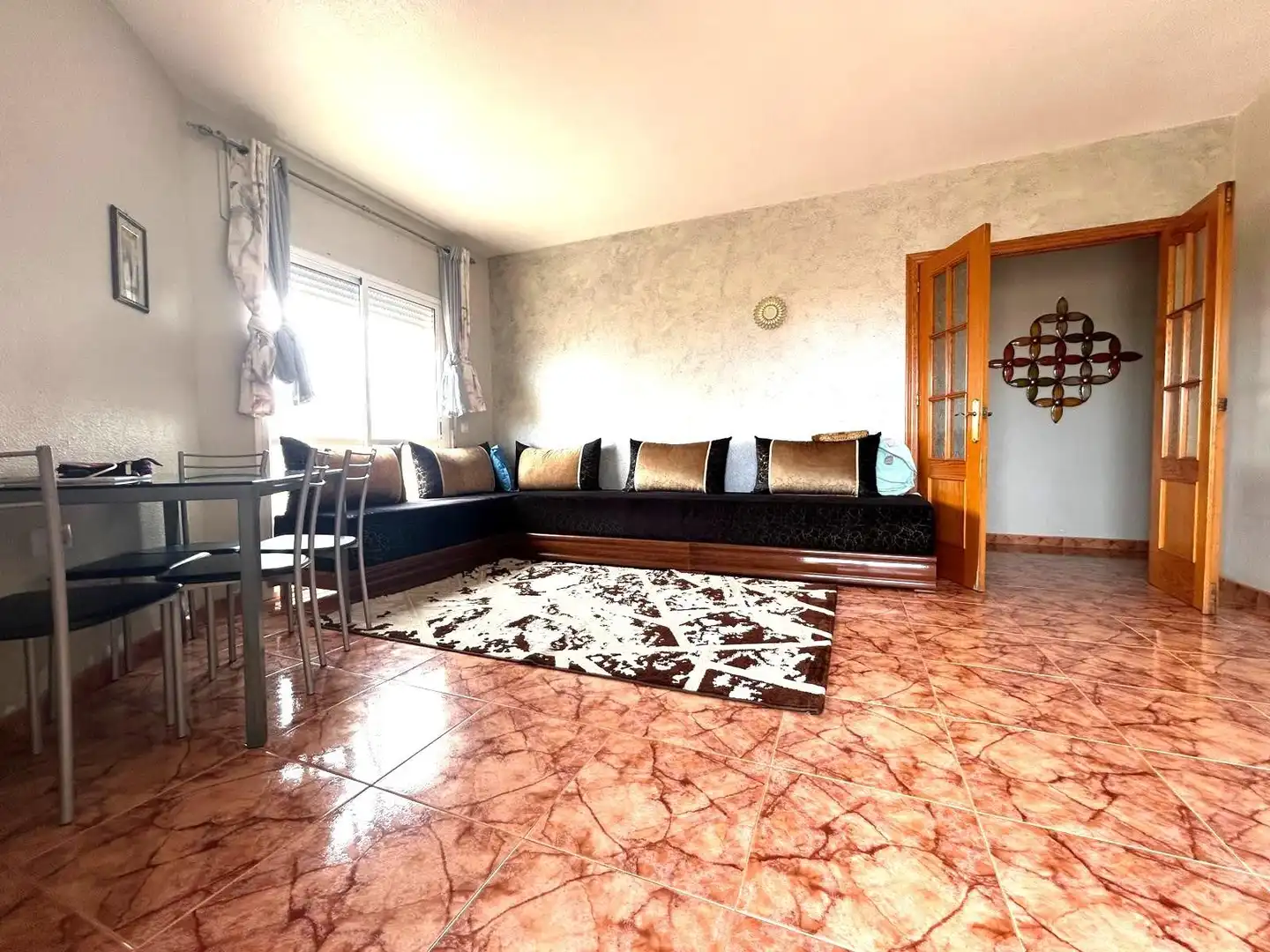Sala de estar de Ático en venta en El Ejido con Terraza