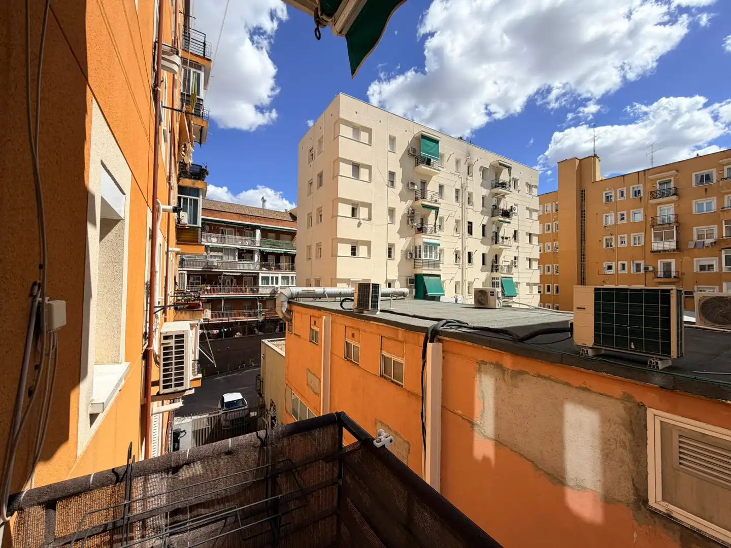 Balcony of Flat for sale in Madrid  with Air Conditioner, Heating and Terrace