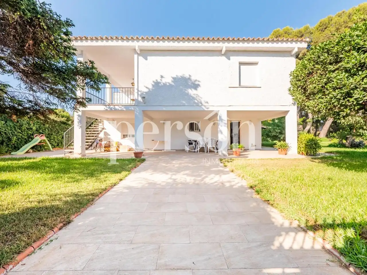 Exterior view of Houses for sale in Bétera  with Private garden, Terrace and Swimming Pool