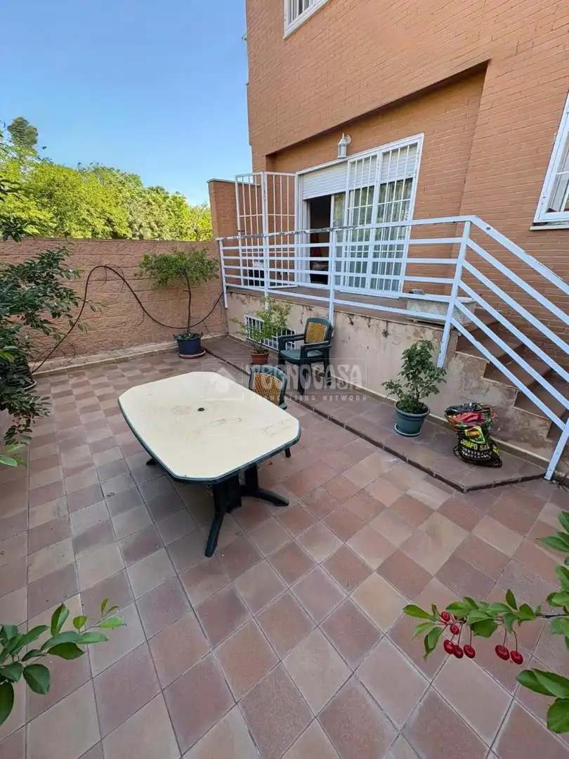 Terraza de Casa adosada en venta en Valdemoro con Jardín privado y Terraza