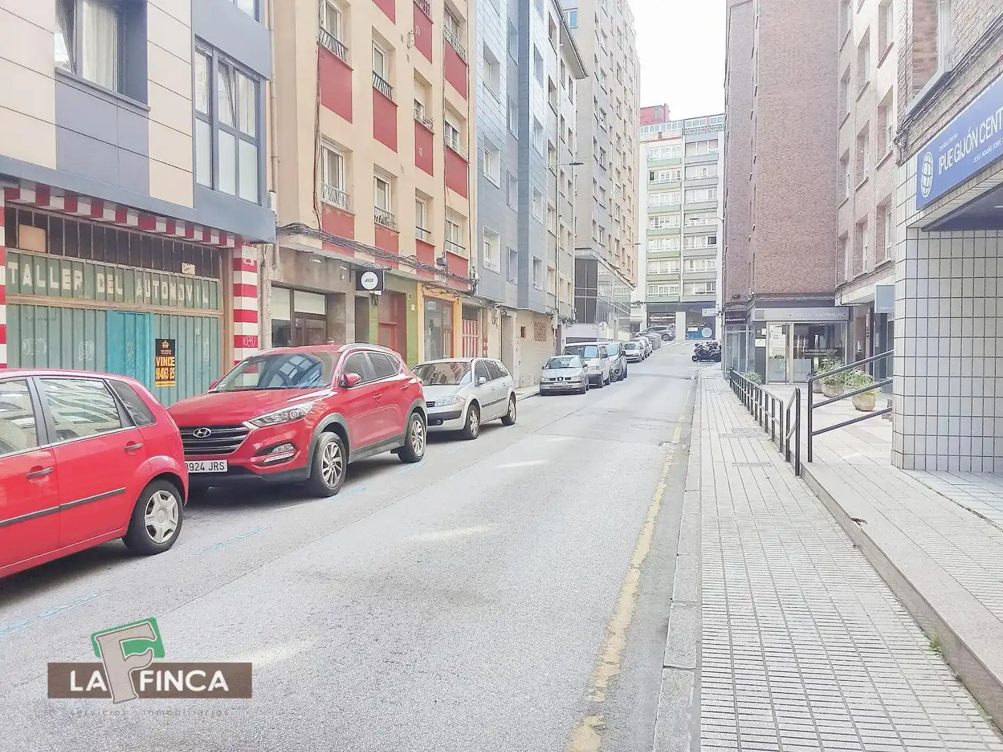 Exterior view of Flat for sale in Gijón   with Heating, Parquet flooring and Furnished