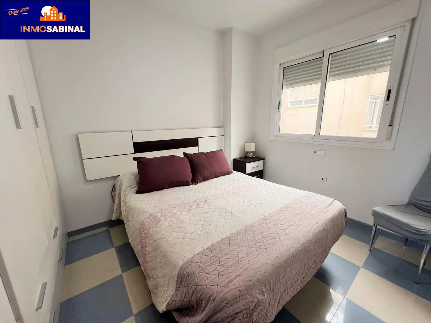Bedroom of Flat for sale in Roquetas de Mar  with Air Conditioner, Terrace and Furnished