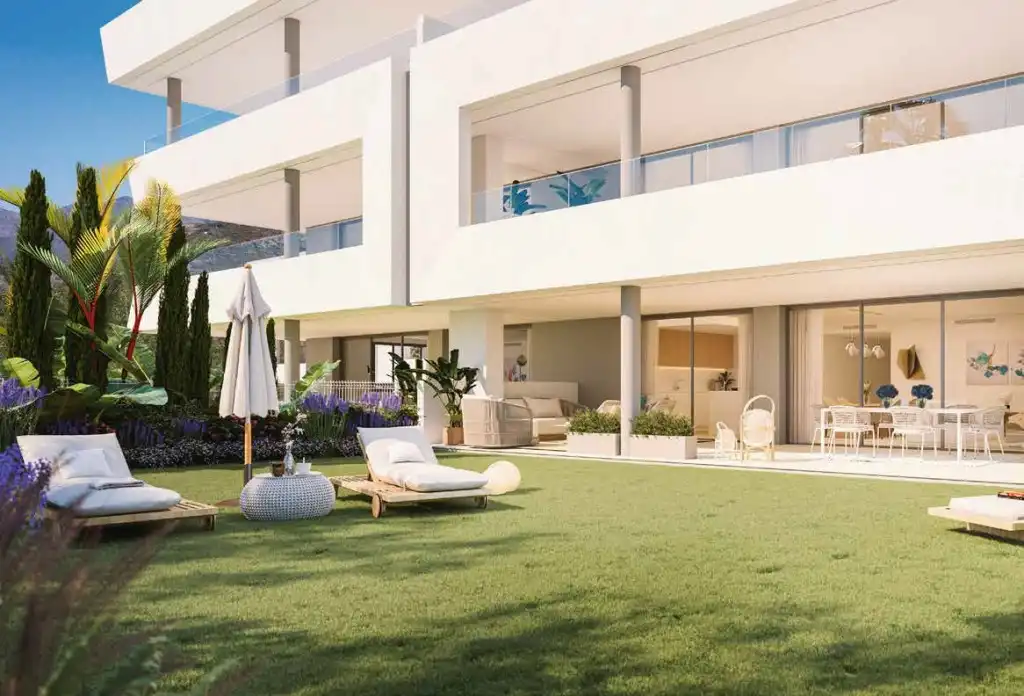 Jardín de Apartamento en venta en Marbella con Terraza y Piscina comunitaria
