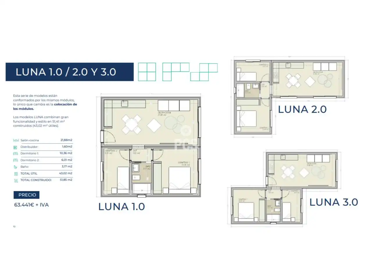 Casa a schiera in vendita a Calle Modelo Luna 1.0, 2.0, 3.0 S/N, imagen 12