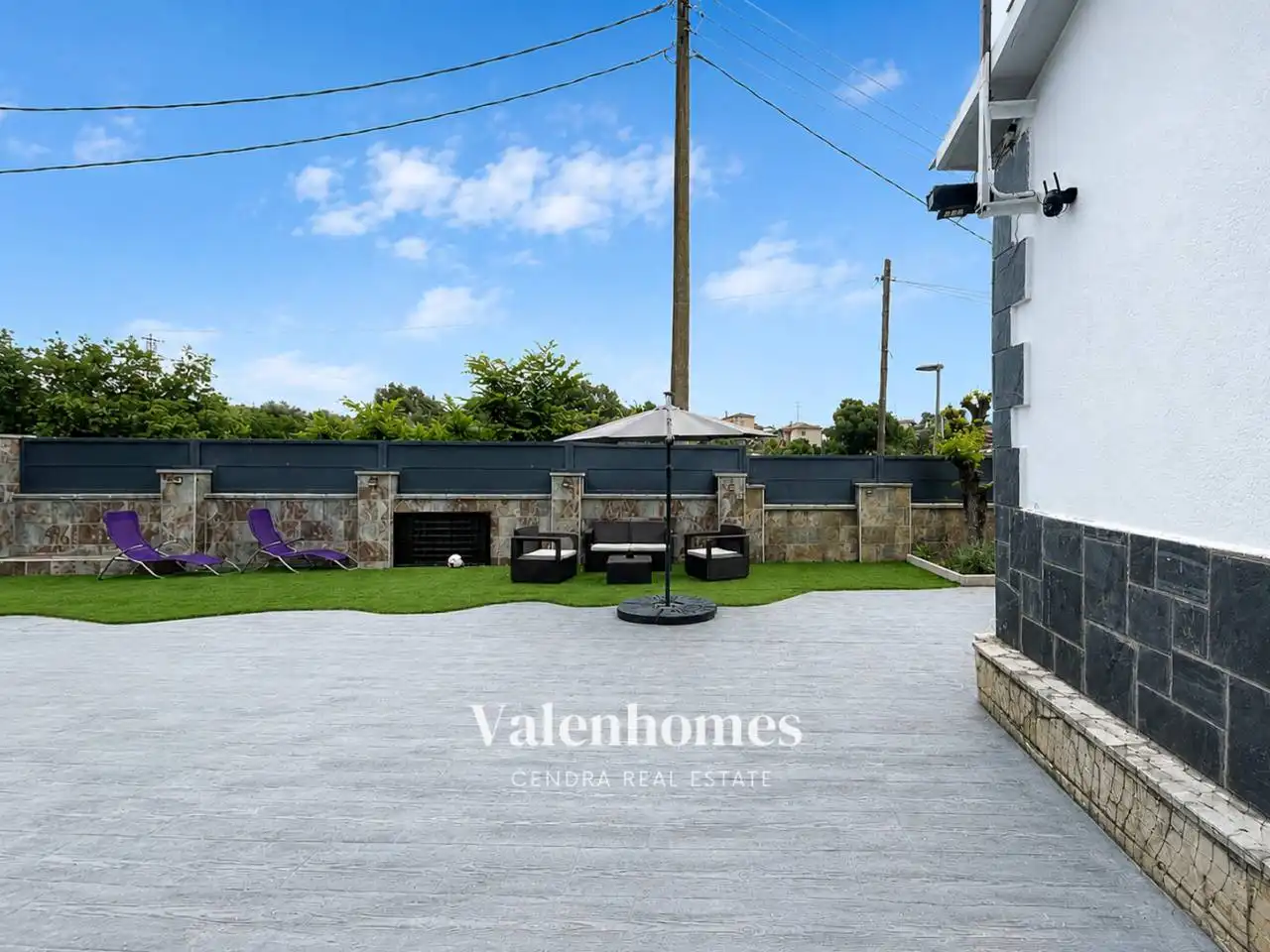 Terrace of Houses for sale in Lliçà d'Amunt  with Air Conditioner, Private garden and Furnished