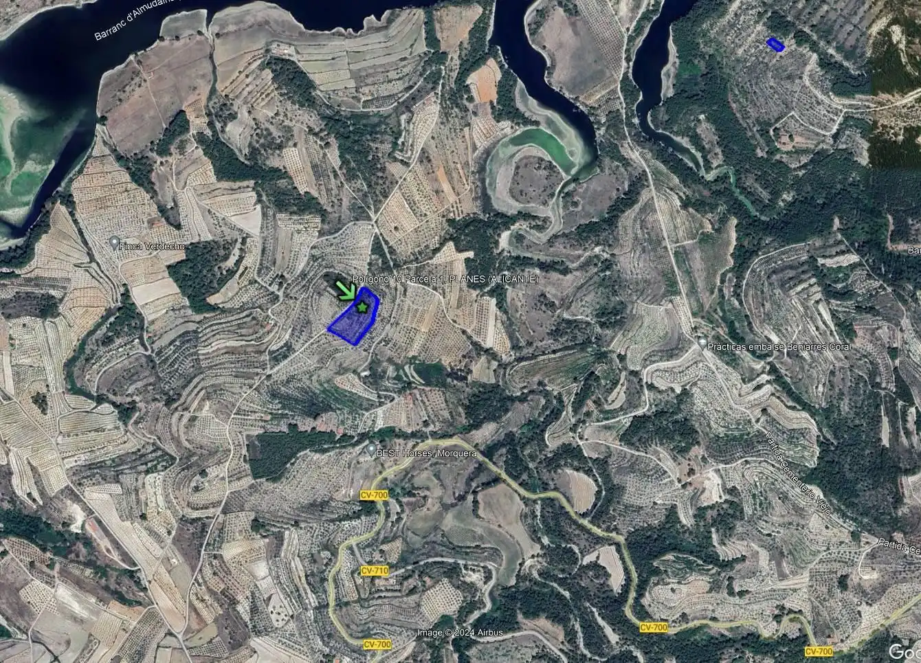 Rural land for sale in Planes, imagen 2