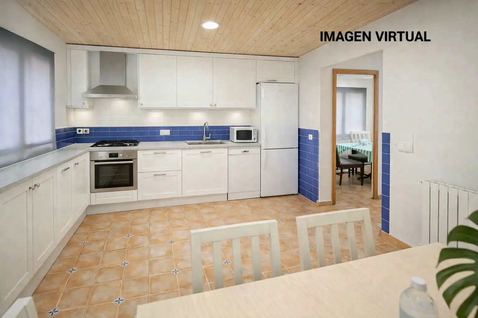 Cuina de Casa o xalet en venda en Sant Pere de Ribes amb Calefacció, Jardí privat i Terrassa