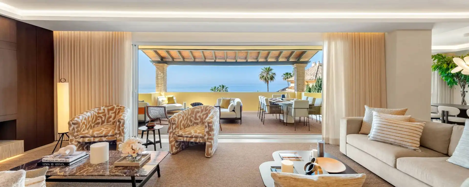 Terrasse von Dachboden zum Verkauf in Marbella mit Terrasse