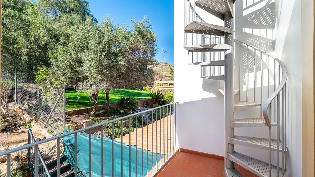 Jardín de Casa adosada en venta en  Palma de Mallorca con Aire acondicionado, Terraza y Amueblado