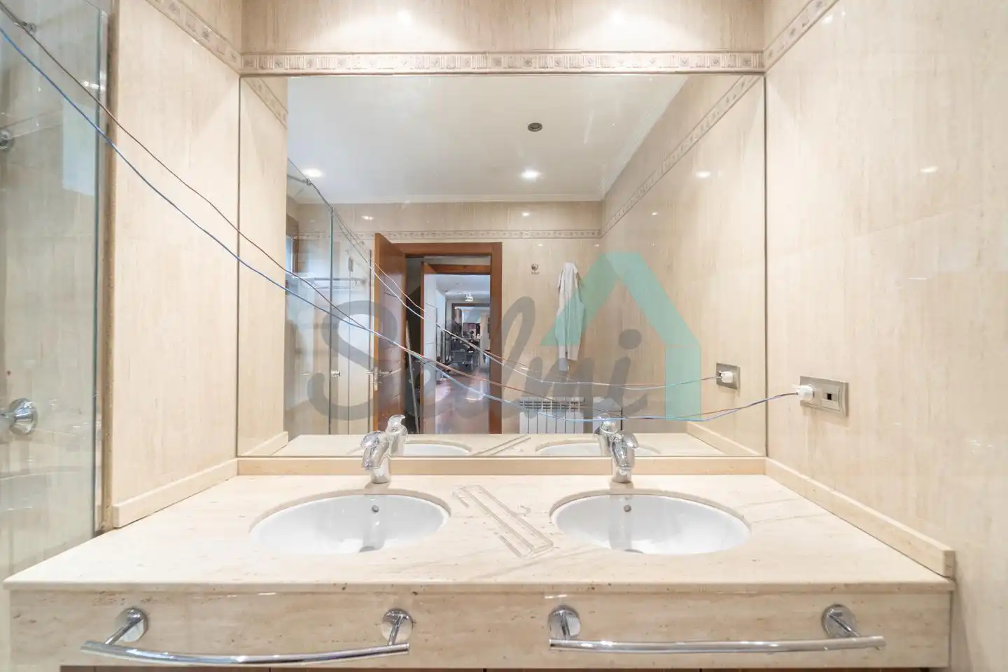 Baño de Casa o chalet en venta en Oviedo  con Calefacción, Jardín privado y Parquet