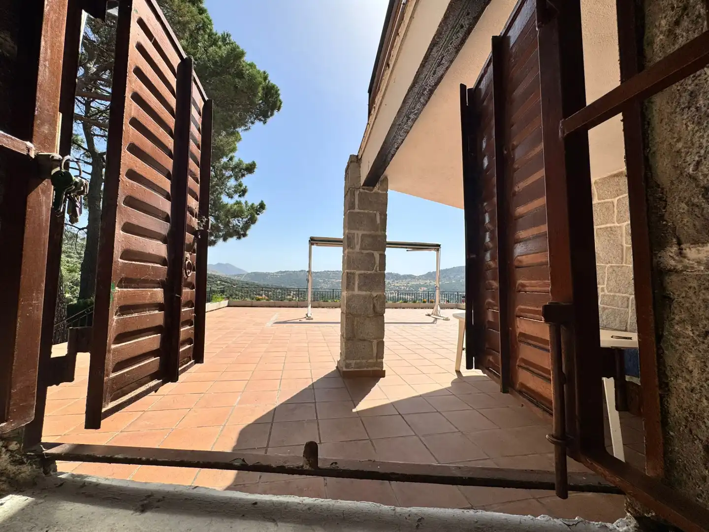 Terraza de Casa o chalet en venta en Robledo de Chavela con Calefacción, Jardín privado y Terraza