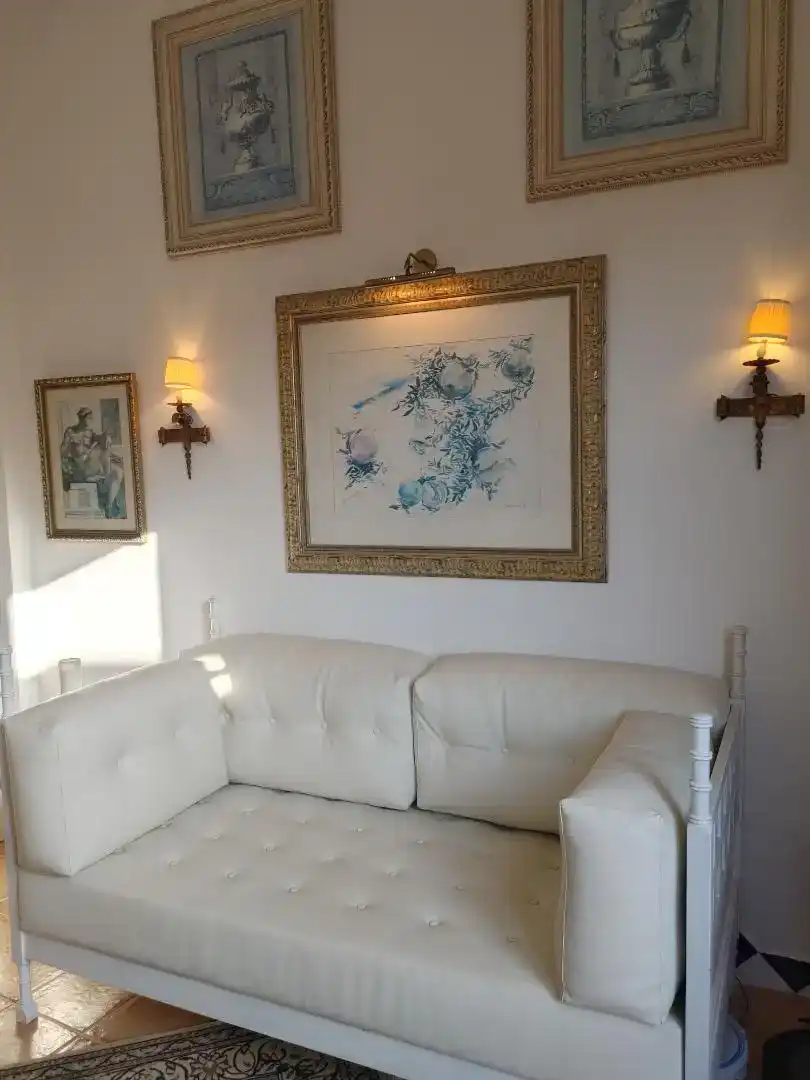 Wohnzimmer von Wohnung zur Miete in  Palma de Mallorca mit Möbliert, Waschmaschine und Fernseher
