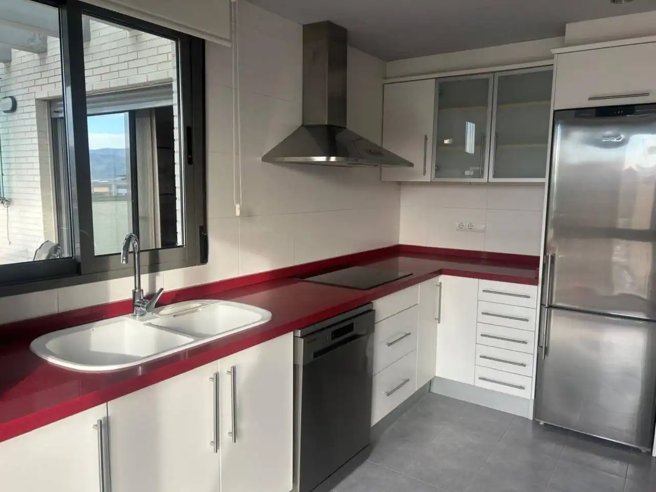 Küche von Dachboden zum Verkauf in Castellón de la Plana / Castelló de la Plana mit Heizung, Terrasse und Abstellraum