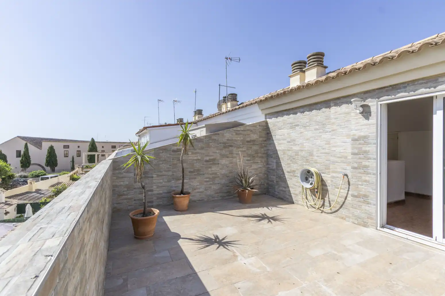 Terraza de Casa o chalet de alquiler en Vinalesa con Aire acondicionado, Terraza y Amueblado