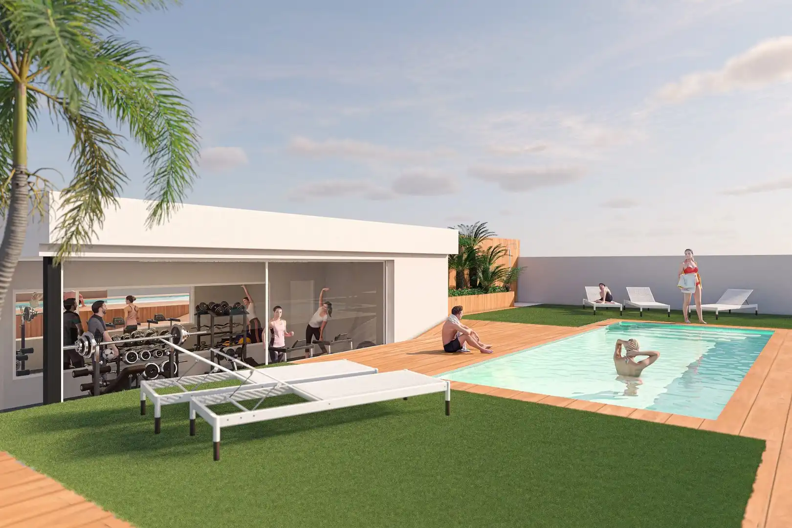 Penthouse mit Pool zum Verkauf in Lo Pagán, imagen 10