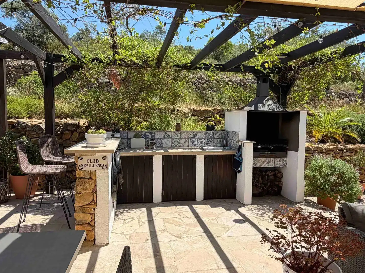 Terrassa de Finca rústica en venda en Traiguera amb Jardí privat, Piscina i Moblat