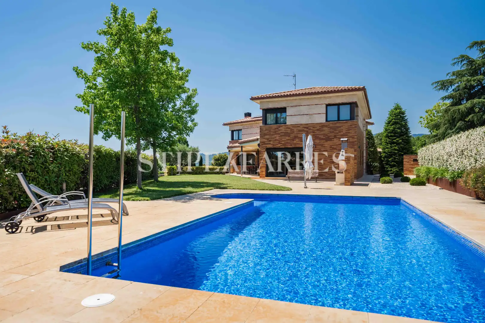Vista exterior de Casa o chalet en venta en La Garriga con Aire acondicionado, Calefacción y Jardín privado