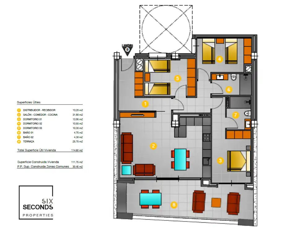 Penthouse with lift for sale in Centro, imagen 2