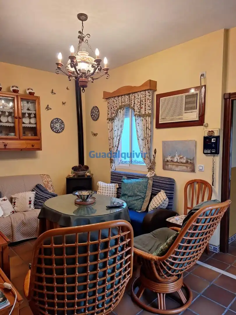 Sala d'estar de Casa o xalet en venda en Brenes amb Aire condicionat i Terrassa