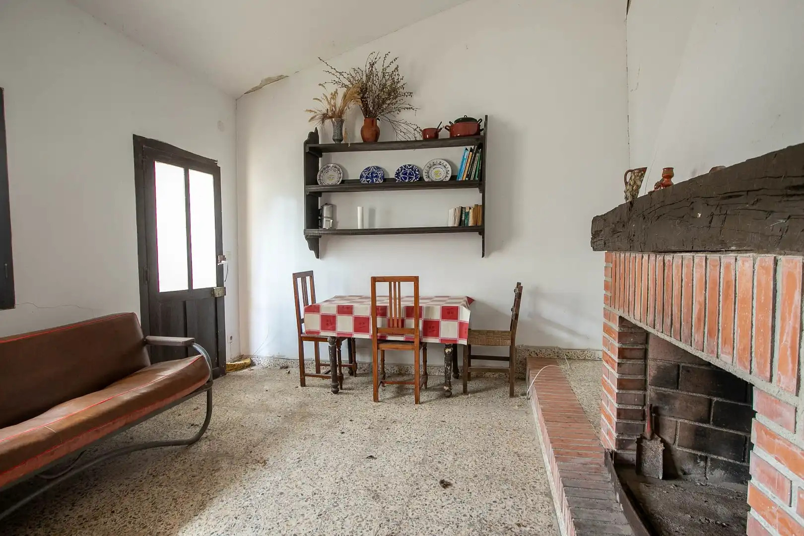 Dining room of Country homes for sale in Ujué / Uxue  with Heating, Storage room and Furnished