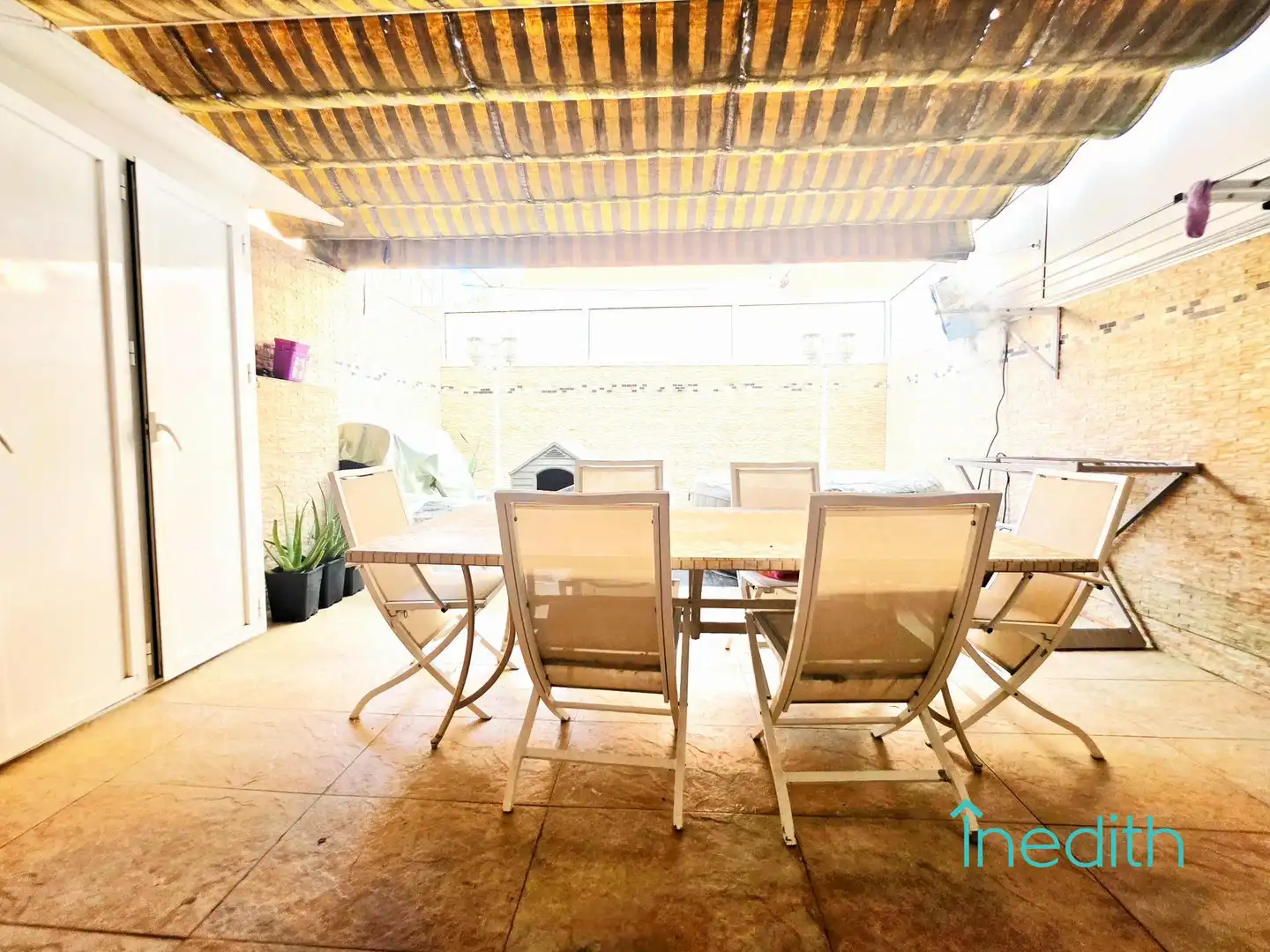 Terrasse von Einfamilien-Reihenhaus zum Verkauf in Viladecans mit Klimaanlage, Heizung und Terrasse