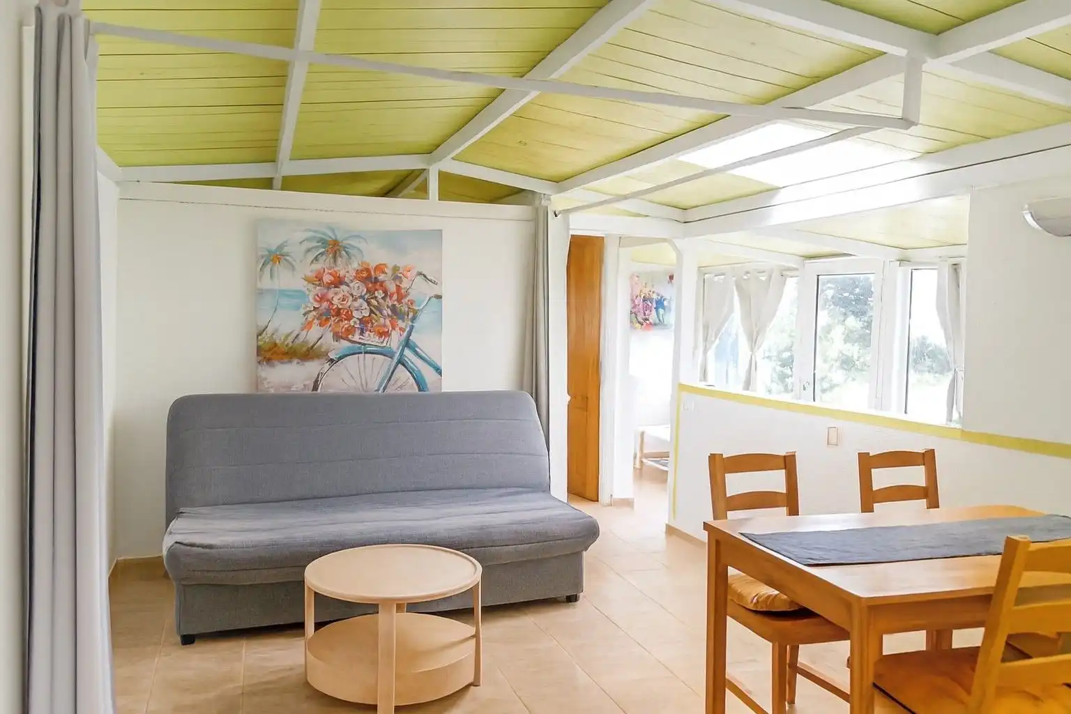 Sala d'estar de Finca rústica en venda en Breña Baja amb Jardí privat, Terrassa i Traster