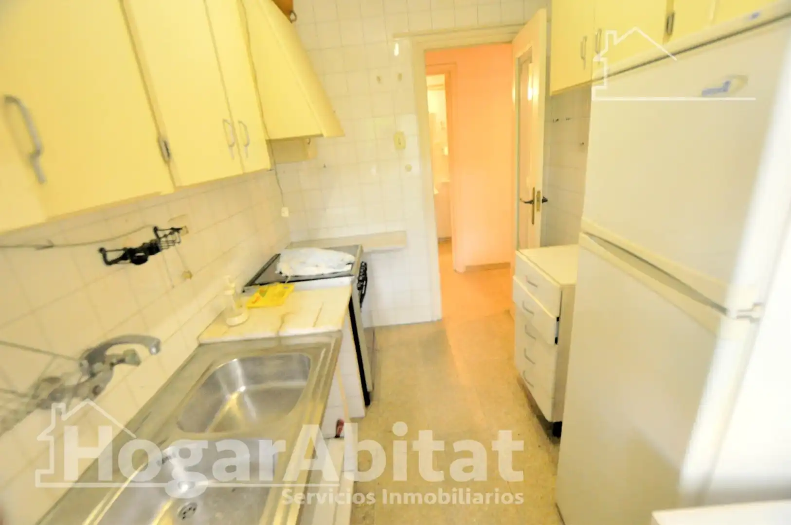 Kitchen of Flat for sale in Valencia  with Heating and Balcony