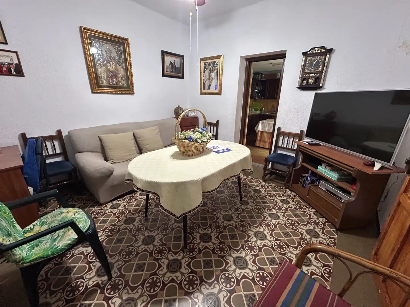Living room of Houses for sale in Andújar  with Furnished and Balcony