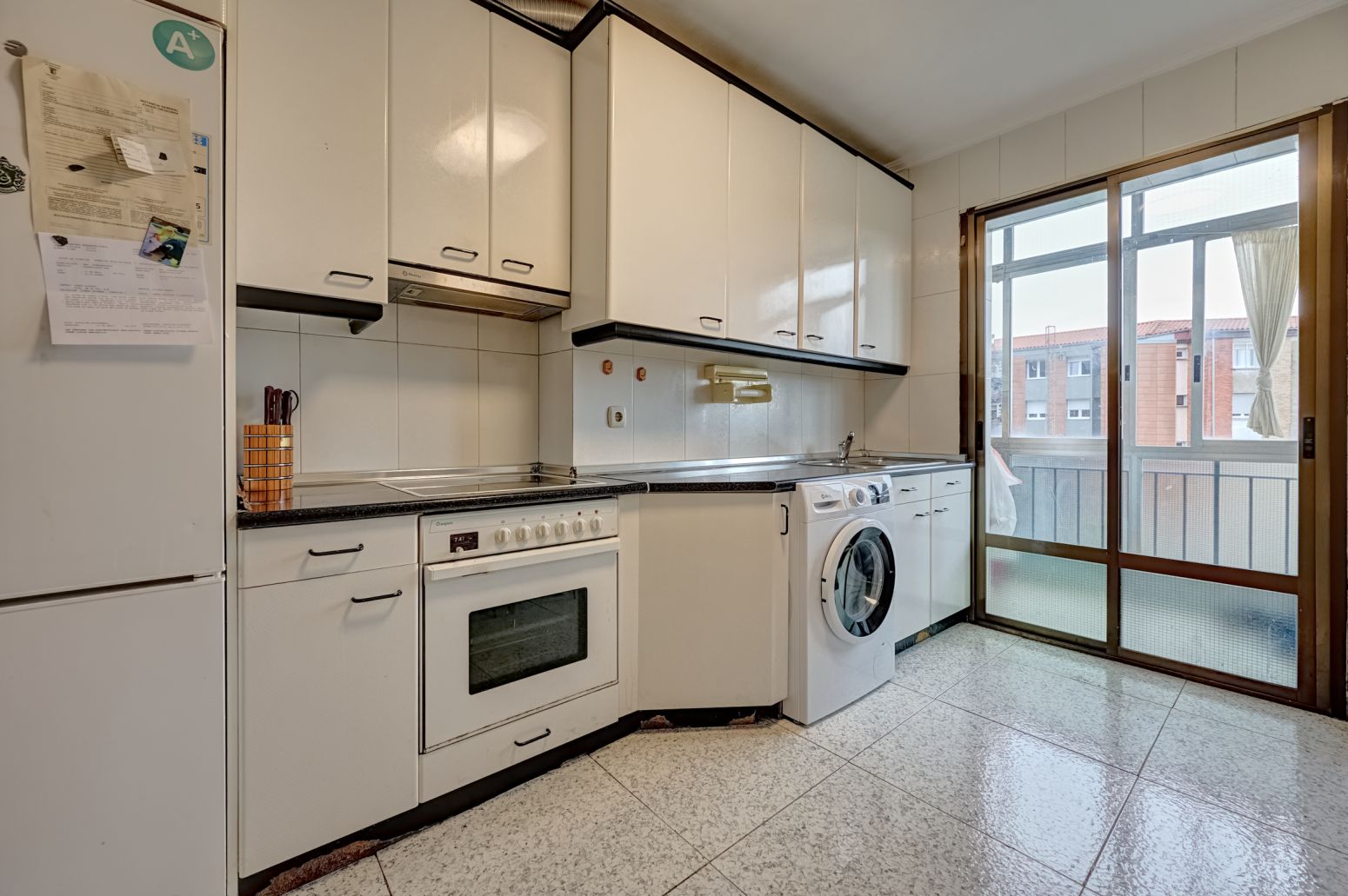 Kitchen of Flat for sale in Berriozar  with Heating, Parquet flooring and Balcony