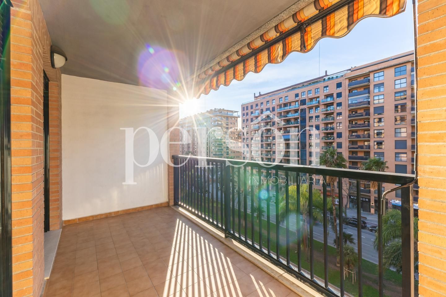 Bedroom of Flat to rent in  Valencia Capital  with Air Conditioner, Heating and Balcony