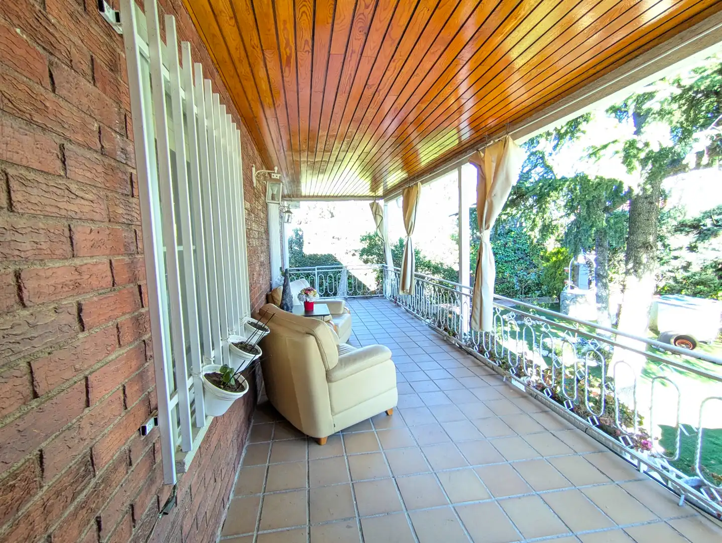 Terrassa de Casa o xalet en venda en Galapagar amb Aire condicionat, Calefacció i Jardí privat
