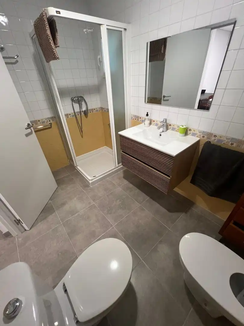 Badezimmer von Country house zur Miete in Murcia mit Klimaanlage und Möbliert