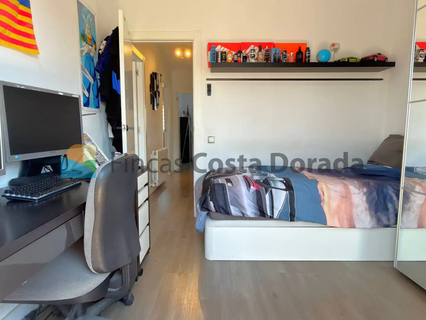 Dormitori de Casa adosada en venda en Cubelles amb Aire condicionat, Calefacció i Jardí privat