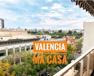 Vista exterior de Pis de lloguer en  Valencia Capital amb Aire condicionat, Calefacció i Terrassa