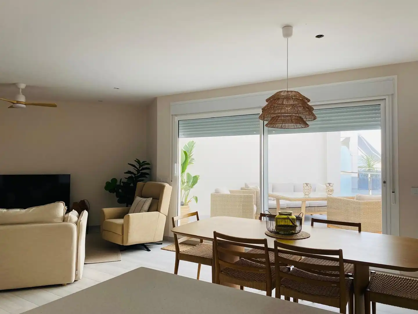 Sala de estar de Ático en venta en Vera con Aire acondicionado, Calefacción y Terraza