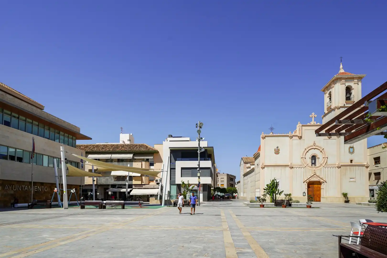 Exterior view of Flat for sale in San Javier  with Terrace, Swimming Pool and Community pool