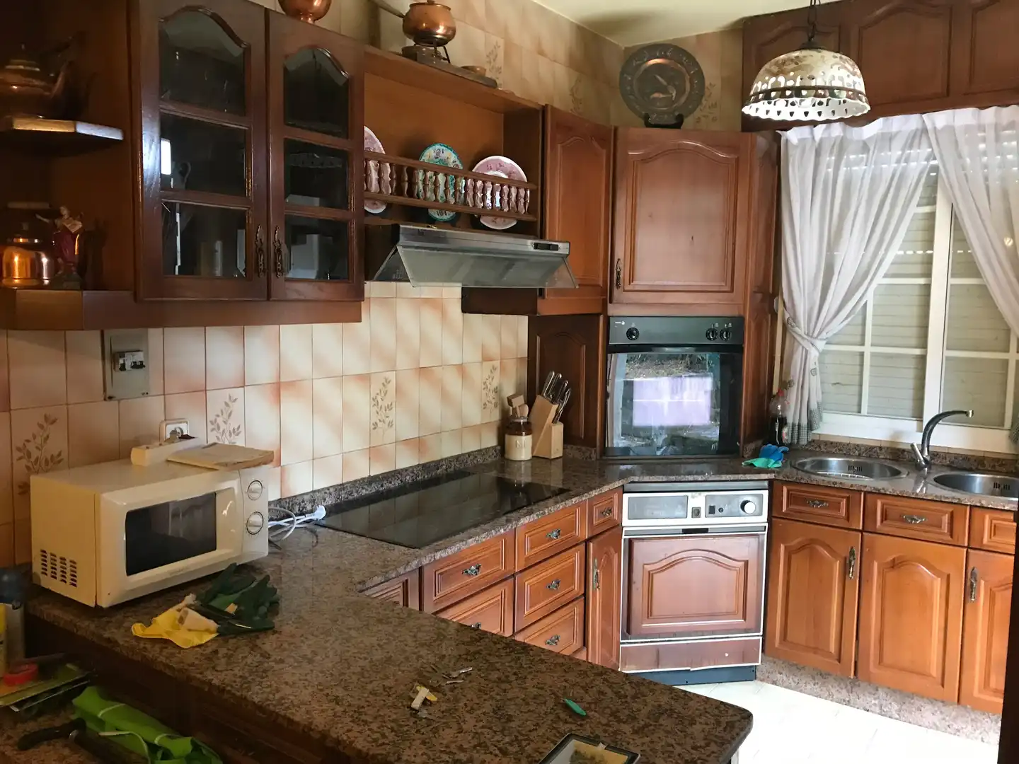 Kitchen of Houses for sale in Pontevedra Capital   with Private garden, Terrace and Swimming Pool