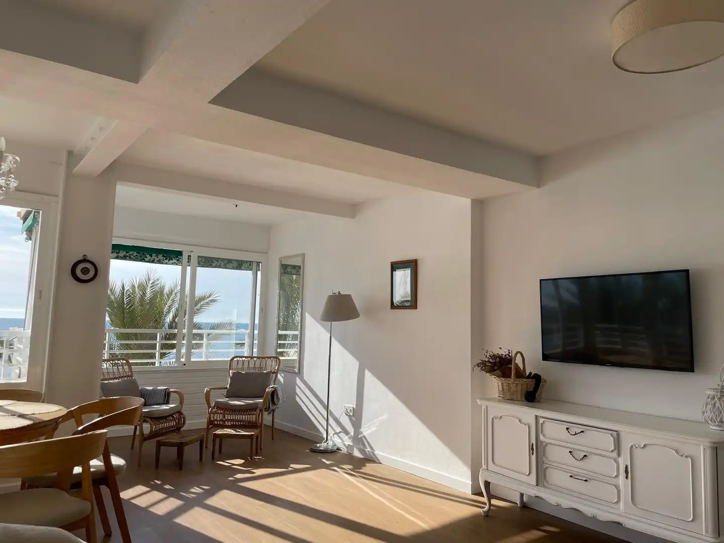 Wohnzimmer von Wohnungen zum Verkauf in Torrevieja mit Klimaanlage, Heizung und Möbliert