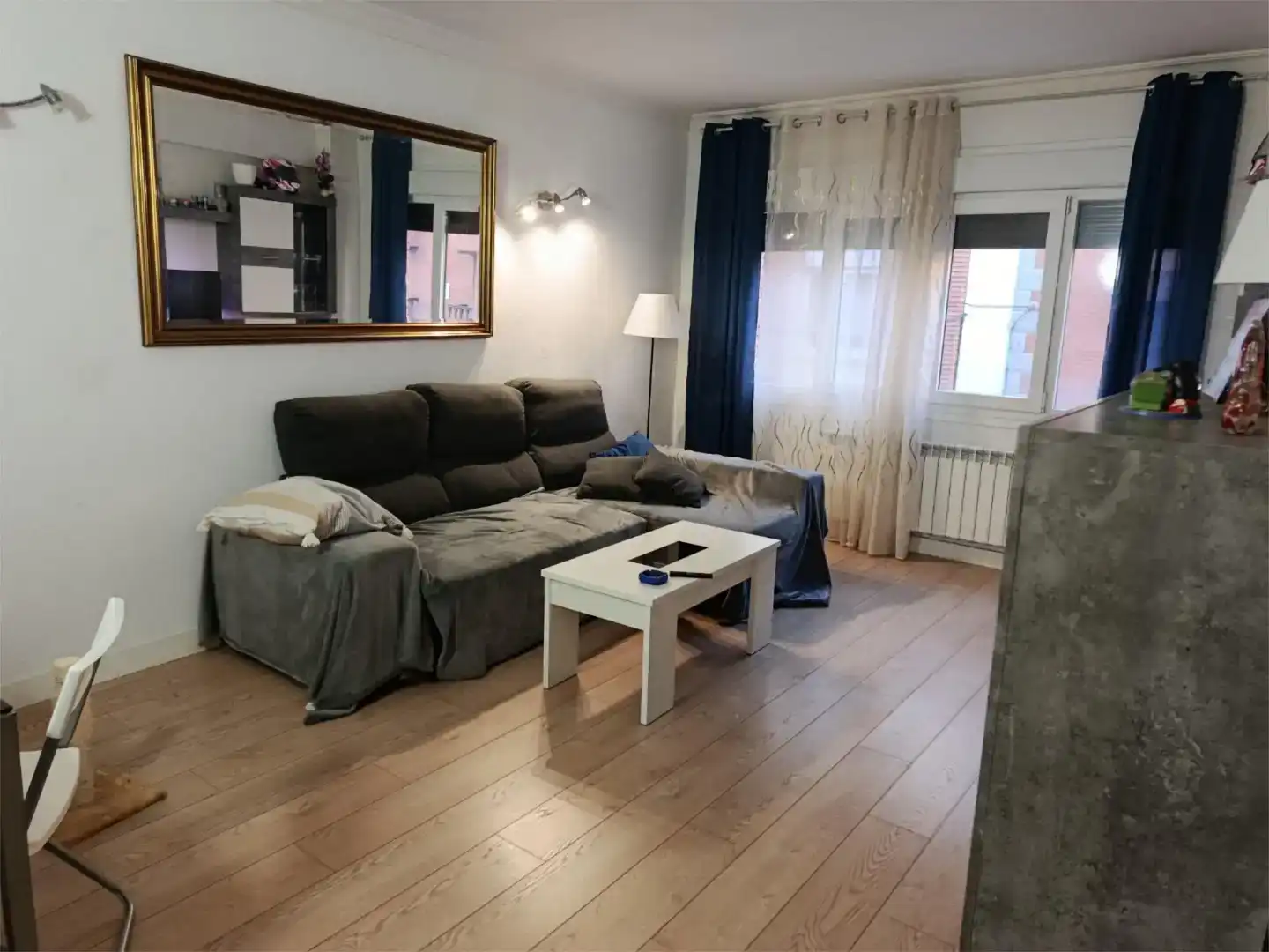 Living room of Flat for share in Colmenar Viejo  with Internet
